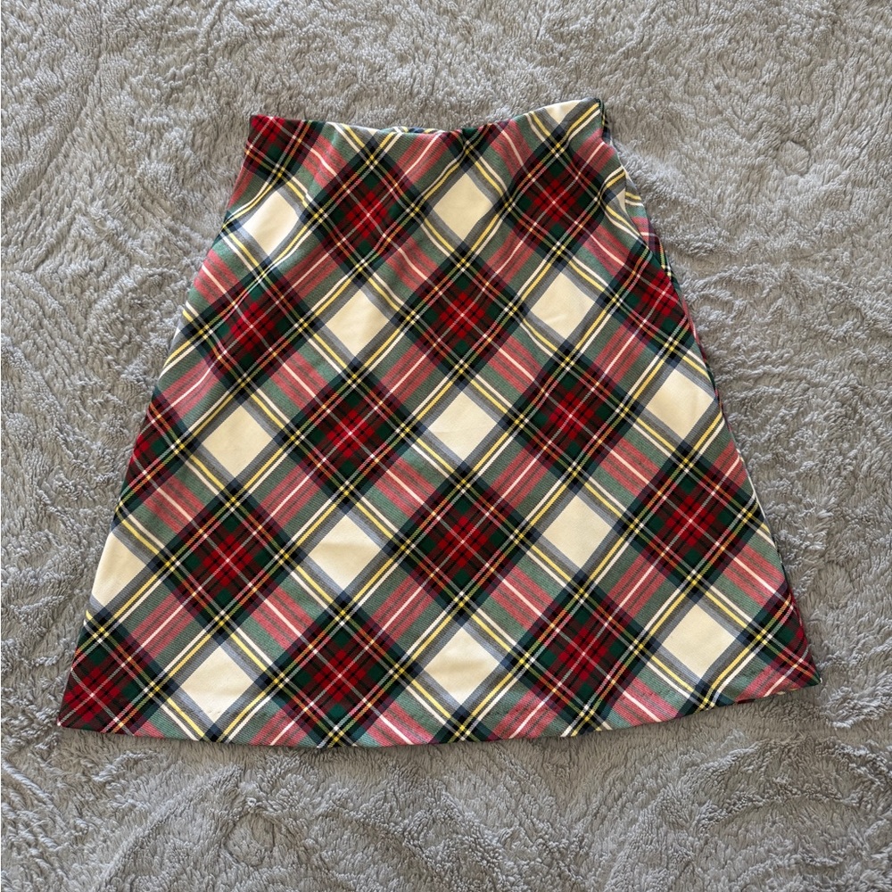 Bloomingdale’s Karen Kane XS plaid skirt